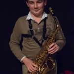 Saxophoniste de l'école de musique et harmonie Sainte Cécile